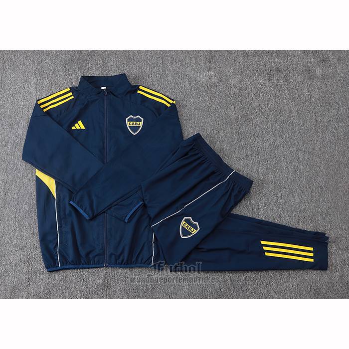 Chandal de Chaqueta del Boca Juniors Nino 2025-2026 Azul